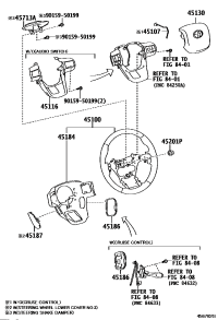 451000K250C0-WHEEL ASSY, STEERING