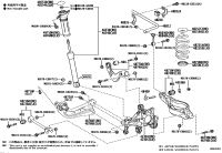 423040R160-CARRIER SUB-ASSY, RR