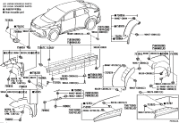 750730R180-MOULDING SUB-ASSY