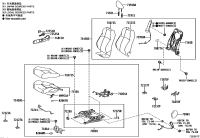 739100R100-AIR BAG ASSY, FRONT SEAT, RH