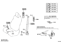 732200R090C0-BELT ASSY, FR SEAT