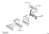 532890R060-COVER, RADIATOR SUPPORT OPENING