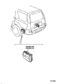 6290360060-DUCT ASSY, QUARTER