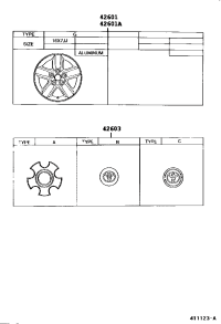 4260342080-ORNAMENT SUB-ASSY, WHEEL HUB