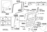 6815228060-RUN, RR DOOR GLASS