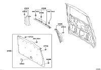 6478060420E0-BOARD ASSY, BACK DOOR TRIM