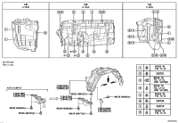 5380560140-SHIELD SUB-ASSY, FRONT FENDER SPLASH, RH