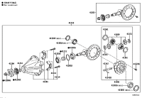 4111060D70-CARRIER ASSY, DIFFERENTIAL, REAR