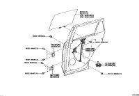 8571042150-MOTOR ASSY, POWER WINDOW REGULATOR, RH