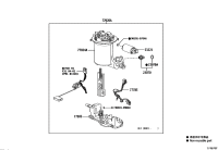 7702042240-TUBE ASSY, FUEL SUCTION W/PUMP & GAGE