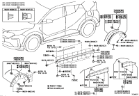 75852F4050-MOULDING BODY