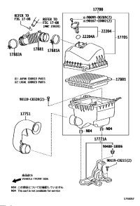 177000M050-CLEANER ASSY, AIR
