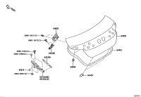 SU00309187-HINGE ASSY LUGGAGE