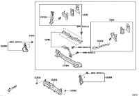 SU00309723-SUPPORT SUB-ASSY, RADIATOR, LH