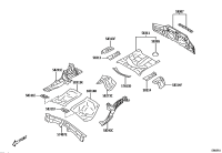 SU00309164-PANEL SUB-ASSY, BODY LOWER BACK
