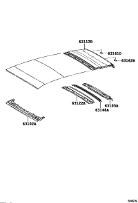 631050T010-FRAME SUB-ASSY, BACK