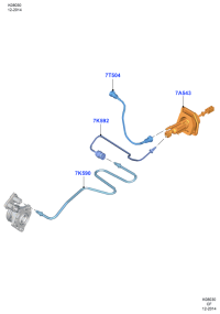 FM517K592AA-TUBE-CLUTCH OIL
