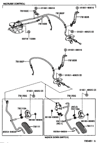 7812028080-ROD ASSY, ACCELERATOR PEDAL