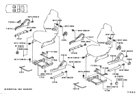 7252516010B5-HANDLE, RECLINING ADJUSTER RELEASE, RH