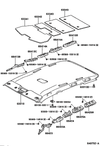 9046706177B4-CLIP (FOR REAR SEAT BACK)