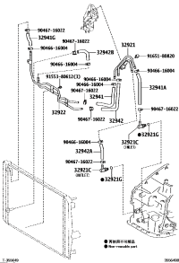 3290728030-TUBE, OIL COOLER INLET, NO.1