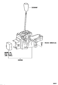 3355060B10-FLOOR SHIFT ASSY
