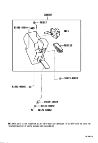 7801036070-PEDAL ASSY-ACCELERATOR
