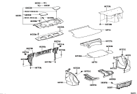6438302070E0-Grille sub-assy, speaker, rear rh