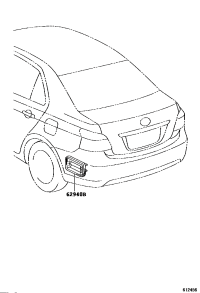 629400D030-DUCT ASSY, QUARTER VENT, LH