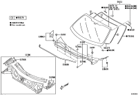 SU00305729-SEAL, FRONT FENDER TO COWL SIDE, RH