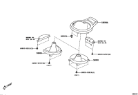 SU00303197-COVER SUB-ASSY, SHIFTING HOLE