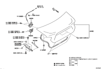 SU00307292-HINGE ASSY LUGGAGE