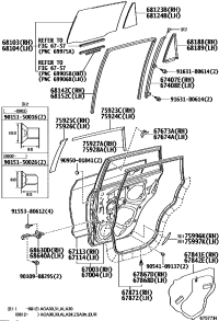 6700342121-PANEL SUB-ASSY, REAR DOOR, RH