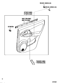 6817442020-WEATHERSTRIP, RR