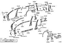 6173142110-PANEL, ROOF SIDE