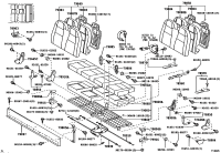 7891036010-LOCK ASSY, FOLD SEAT, RH