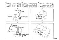 7338036110C0-BELT ASSY, FR SEAT