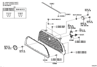 531000A070-GRILLE RADIATOR