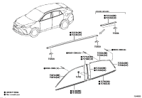 750720E170-MOULDING SUB-ASSY