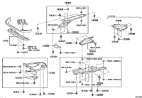 514410E200-COVER, ENGINE UNDER, NO.1