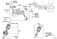 1560951010-BRACKET SUB-ASSY, OIL FILTER