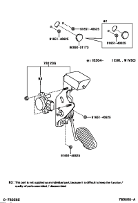 7801028210-ROD ASSY, ACCELERATOR PEDAL