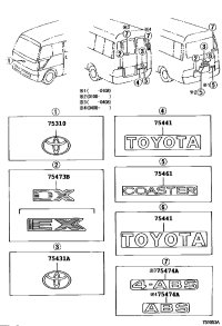 7531536050-PLATE ASSY, FRONT PANEL