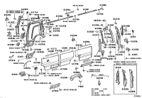 6113436020-PILLAR, FRONT BODY, LOWER OUTER LH