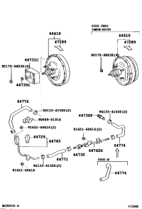 4461036530-BOOSTER ASSY, BRAKE