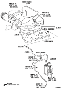 2382031210-HOSE ASSY, FUEL VAPOR FEED