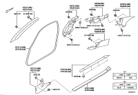 SU00303226-GARNISH, FRONT PILLAR, LH
