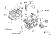 SU00302181-SEAL, ENGINE REAR OIL