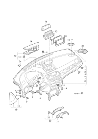 L8UD857001A24A-Panel, w/duct (black)