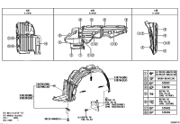 5385126010-PAD, FR WHEEL
